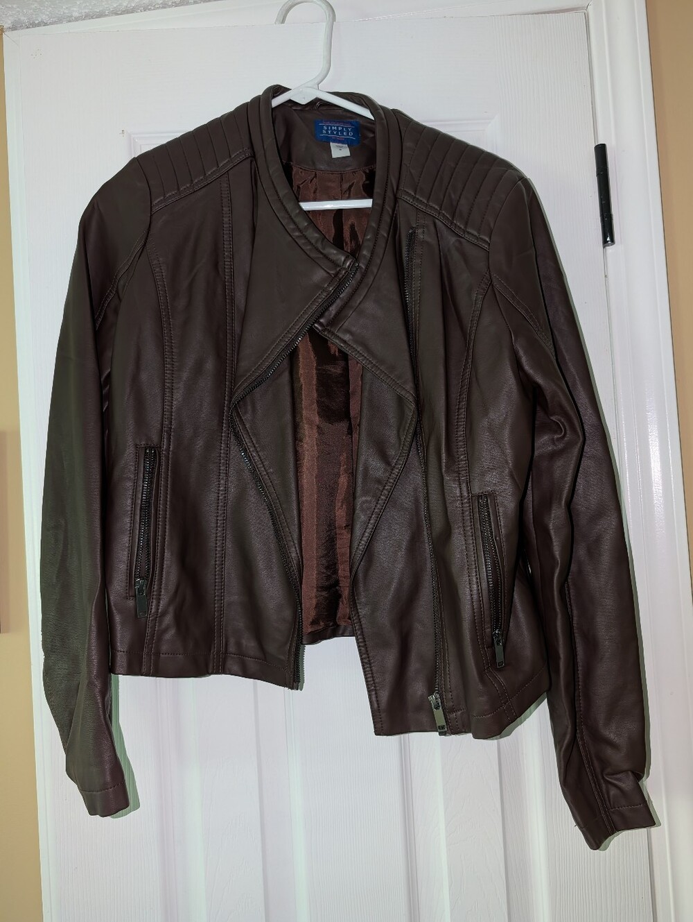 Women's Pleather Jacket